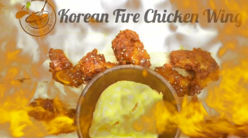 Korean Fire Chicken Wings ala Richeese Factory