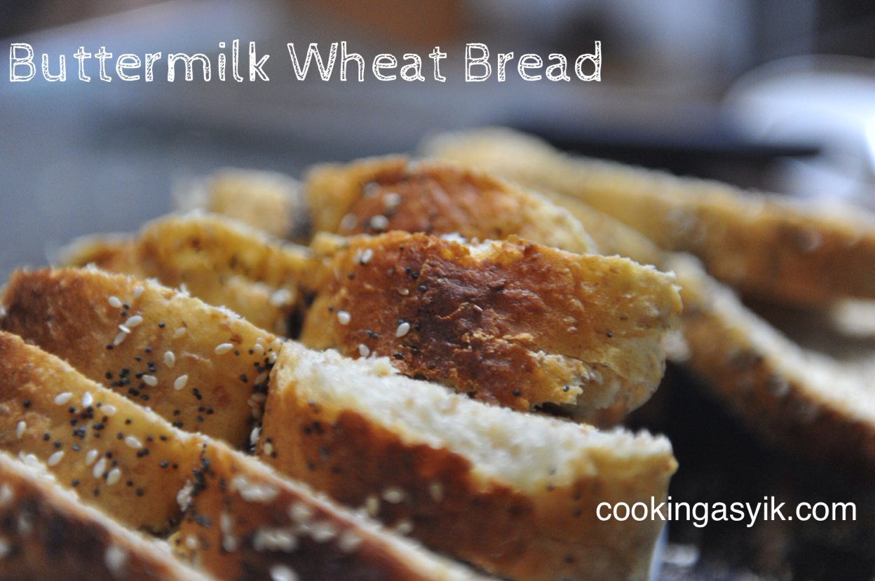 Resep membuat roti buttermilk gandum mudah